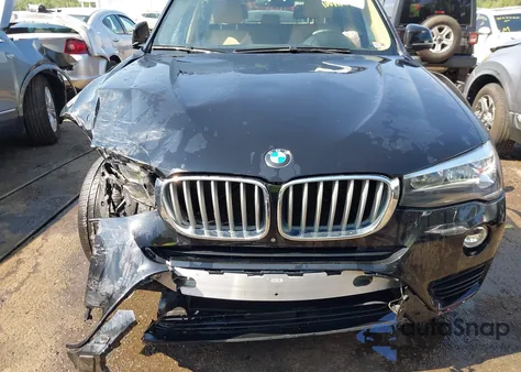2017 BMW X3 xDrive28I from USA, damaged, VIN 5UXWX9C50H0T09852